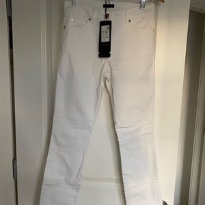 Escada white jeans new with tags size 34